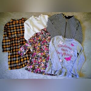 Kids' Assorted Clothing Set Bundle Of 5 Items 4-5 Years Girl Clothing Dress